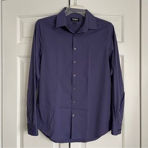 Express | Button-down dress shirt, purple